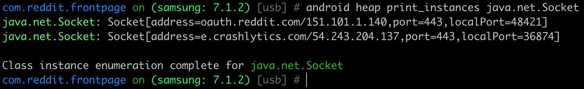 objection v1.6.0 is here! Lots of new stuff, including the ability to write plugins and inspection of live Java object instances.

Release notes: github.com/sensepost/obje…
Sample plugin: gist.github.com/leonjza/7fcc13…