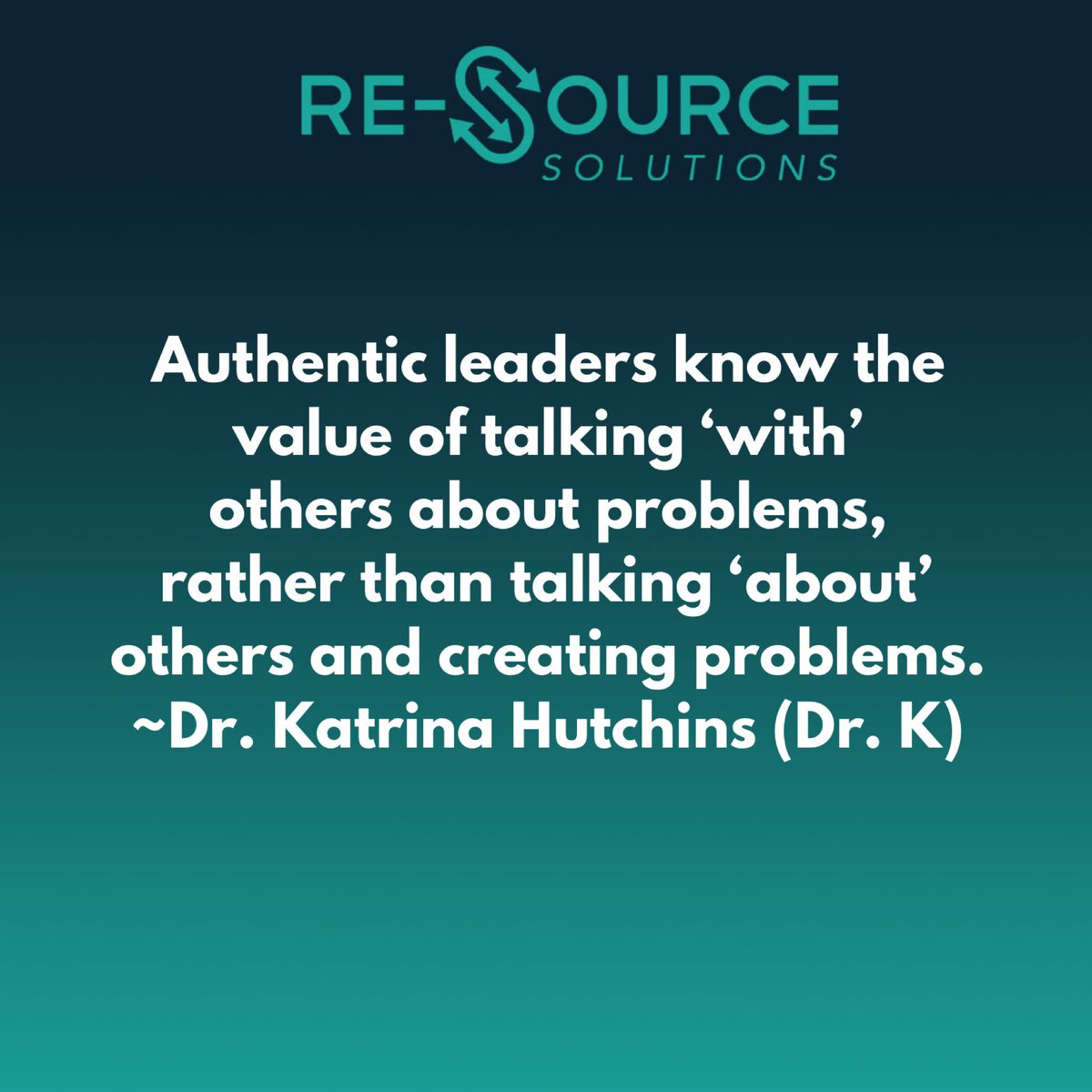 DrK_Hutchins's tweet image. #LeadershipFromWithin