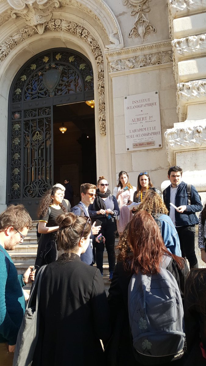 ProRegine's tweet photo. Petit résumé du voyage d'études des 2ème année BTS tourisme (fin).
#HotelHermitageMonteCarlo #Muséeoceanographique #Cannes https://t.co/7yto9GnSks