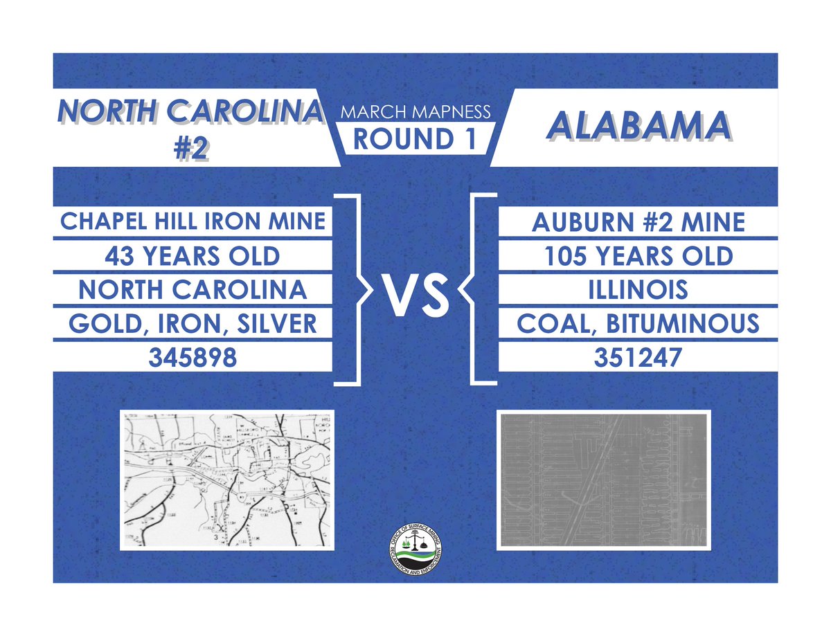 OSMRE's tweet image. The South takes over #MarchMapness with this classic rivalry. Will North Carolina #2 or Alabama be victorious and win a trip to the next round? Vote now! @minemaps #MineMaps