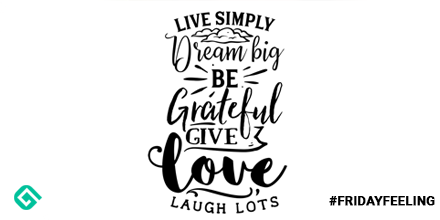 GeekerMedia's tweet photo. Live simply. Dream big. Be grateful. Give love. Laugh lots. #FridayFeeling 
Join #geeker and read 'Live The Dream' by Josephine Cox! https://t.co/M8Et48ntQk