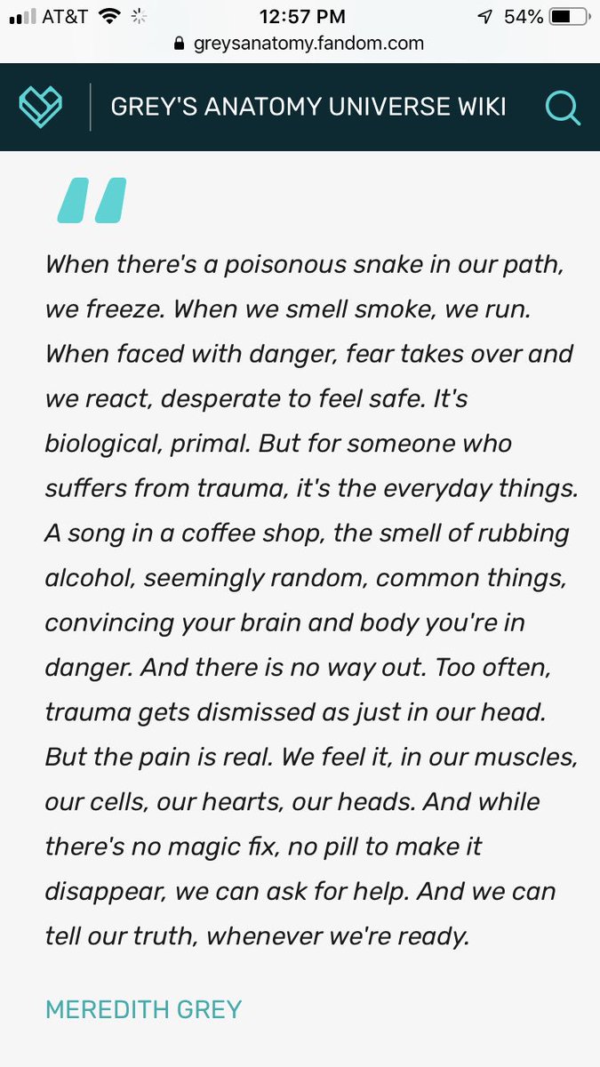 NancyT1113's tweet photo. Thanks @shondarhimes &amp; @GreysABC  for telling this raw story as respectfully as you did. It is an imitation of life &amp; “should be protocol” https://t.co/vebxG0y2OD