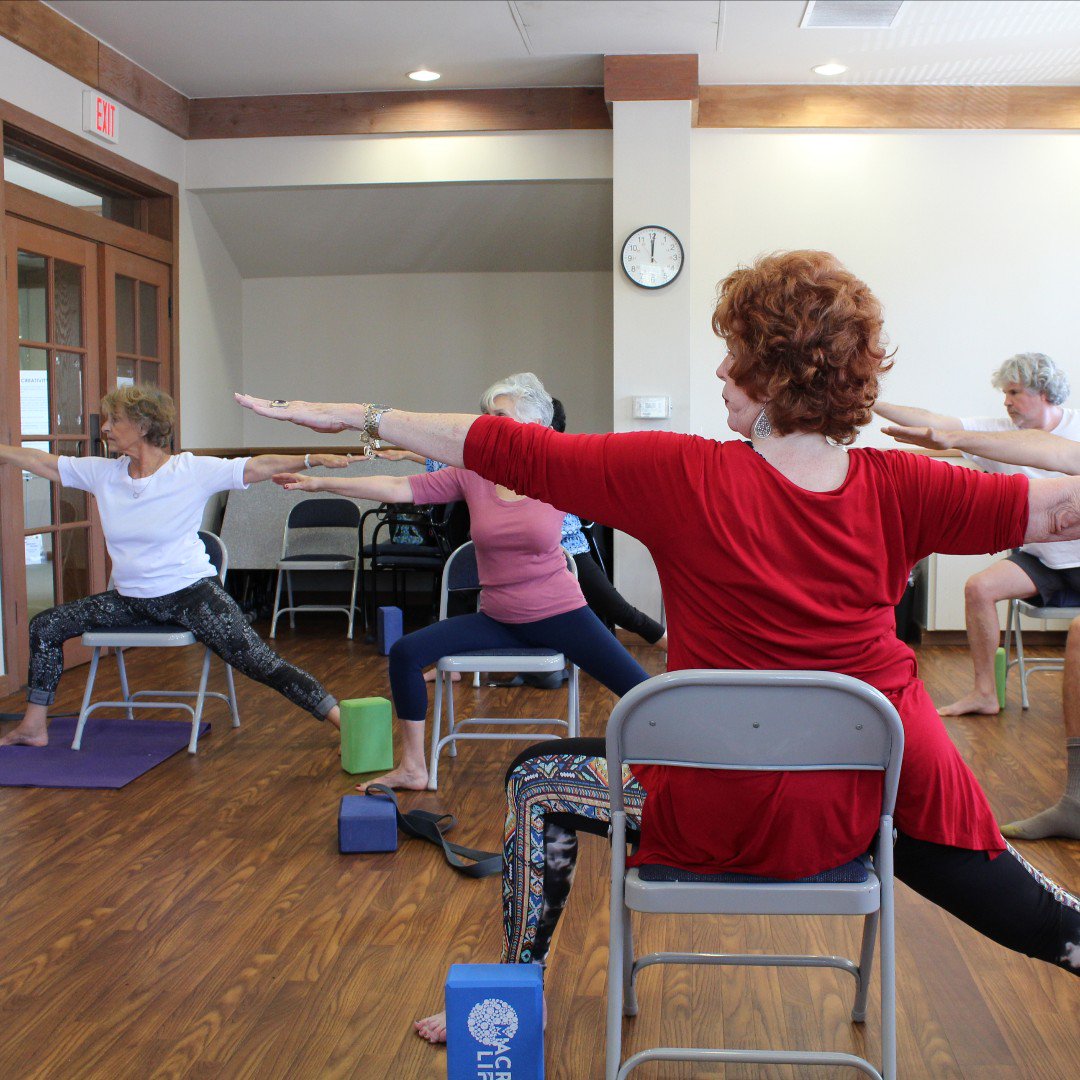ACIBenefits's tweet photo. ACI #CEO @DrAnnClark founded @ICYAyoga with the belief that #yoga is for every body. So get up, get moving and follow these other #healthyaging tips: https://t.co/lrb43VwaMg #chairyoga #wellbeing #EAP https://t.co/jydtrhFpt0