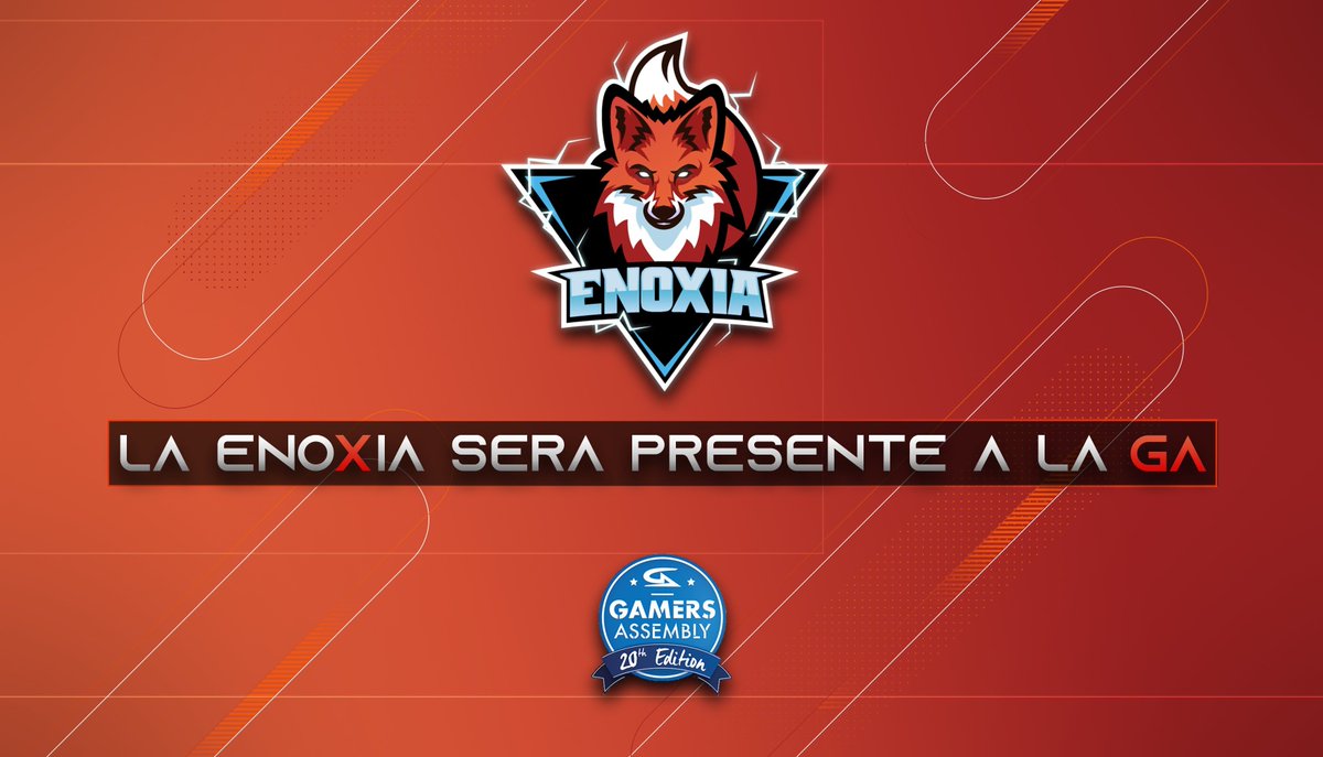 EnoxiaFR's tweet photo. Bonjour à tous ! 

Nous sommes très heureux de vous annoncer que notre Squad fortnite composée de Muskiu, Nekuw, Legend et Inori participera à la Gamer Assembly du 20 au 22 Avril !

Nous espérons que vous serez nombre à les soutenir à Poitiers et sur Twitch ! #GA2019 🦊 https://t.co/HJVLunpi5P