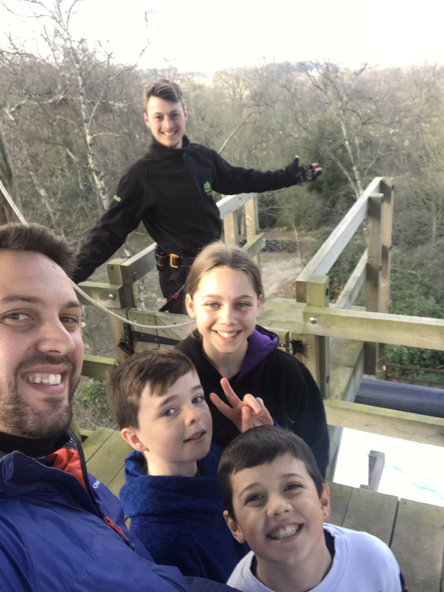 GEPSClass6's tweet image. ‘Team 10 metres’ off the air jump. Well done...all three making successful jumps!! #longwaydown