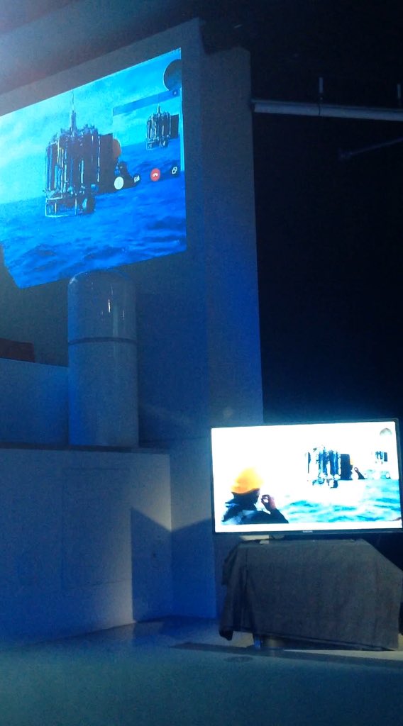 CefasGovUK's tweet photo. Really enjoyed the event today at @NHM_London! Was great to hear from the Discovery Expedition 100 @UKGovBluebelt @BAS_News @NHM_London crew over 5,000 miles 🎥 #DY100 #NHMLive #TristandaCunha https://t.co/ssRw6R3W3M