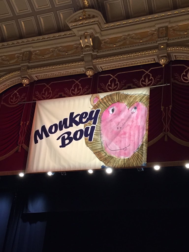 Final rehearsal for Monkey Boy. See you all later at The Royal Hall.
