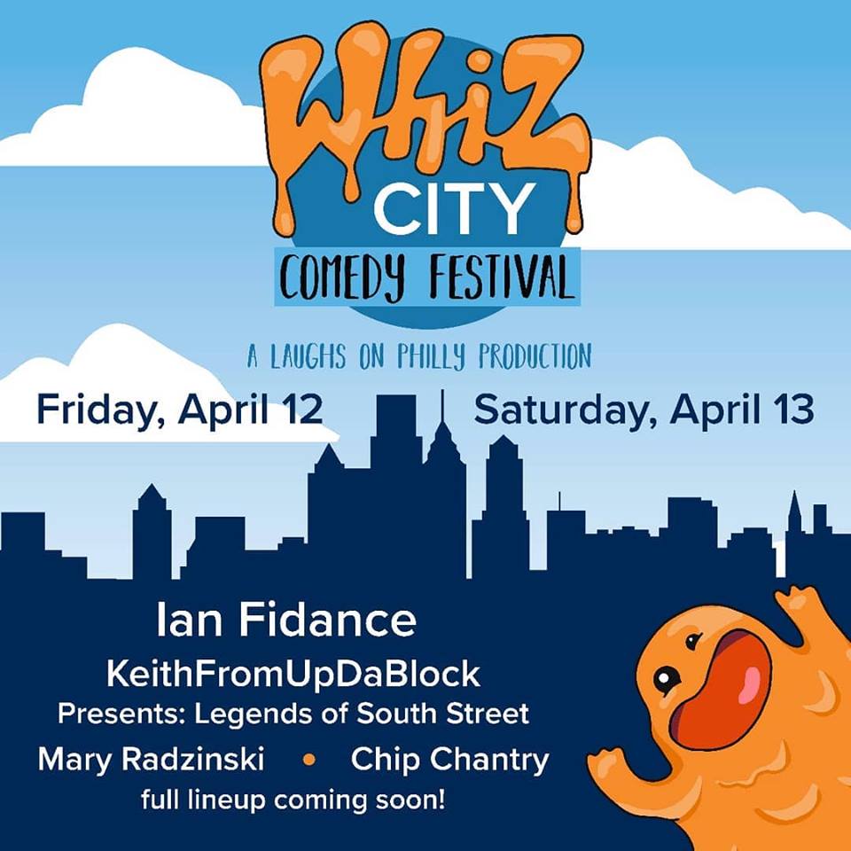 HEADLINERS! We've got @IANfidance, <a href="/MaryRadzinski/">Mary Radzinski</a>, <a href="/ChipChantry/">Chip Chantry</a>, @KeithFromUpDaBlock presents The Legends Of South Street and more to come! Tickets now on sale at bit.ly/WhizTix
