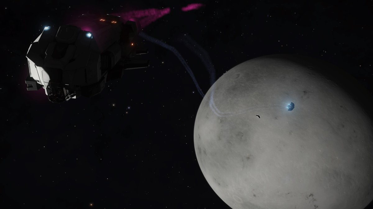 CMDRSpacergirl's tweet image. Which of you jackanapes just boosted your t9 outta #Beagle2? #EliteDangerous #spacergirl