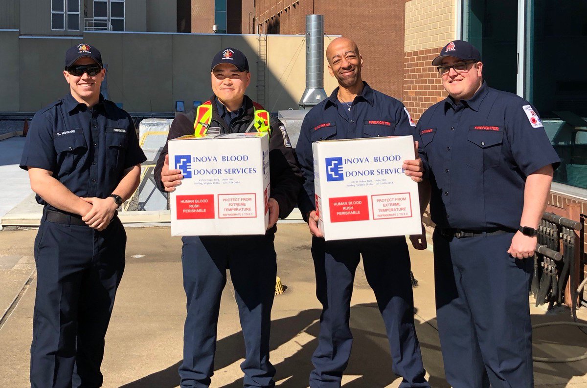 Tragic death in #Loudoun Co brings to life an innovative program allowing EMTs and paramedics to give blood to #NoVA trauma victims. Staff from #LCFR, <a href="/ffxfirerescue/">Fairfax County Fire/Rescue</a>, @InovaBlood, <a href="/InovaHealth/">Inova</a> &amp; <a href="/virginiaems/">Va Office of EMS</a> collaborated to develop the FACT*R program. More ow.ly/mROi30ofuJM
