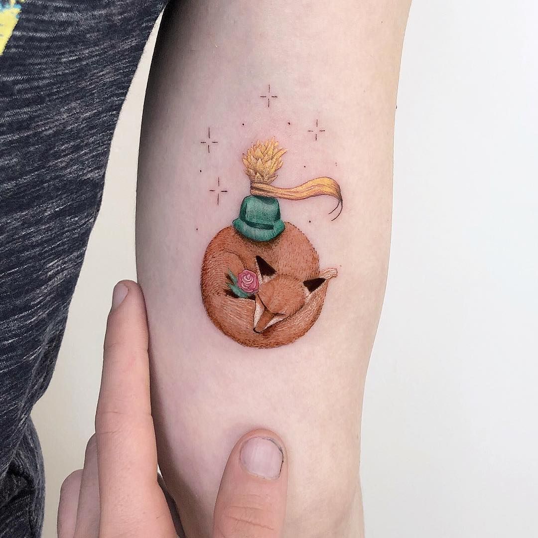 The little prince by tattooist Nemo  Tattoogridnet