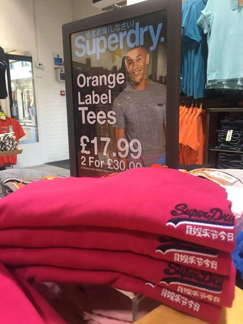 DesignerWarehou's tweet photo. *2 MEN'S SUPERDRY TEE'S FOR £30* 

£17.99 Each,
Find all styles and colours in store at @springfieldspal 

#spalding #fashion #menswear #superdry https://t.co/gZZ6OYbxtD