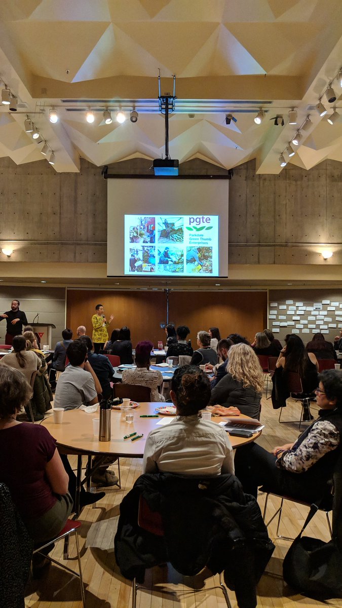 tefca's tweet photo. "Our staff are stewards of the planet...we plant pollinators, use non toxic options for fertilizer, and we are on the streets caring for them"
Angel chatting about PGTE! https://t.co/cwFKDJNXGD