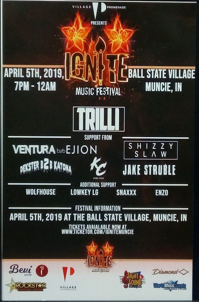 BeviBistro's tweet photo. LET’S GET LIT!!! The Ignite Music Festival is coming up and we can’t wait! @IgniteMuncie @BeviBistro @VPromenade https://t.co/h6oWcmNWys