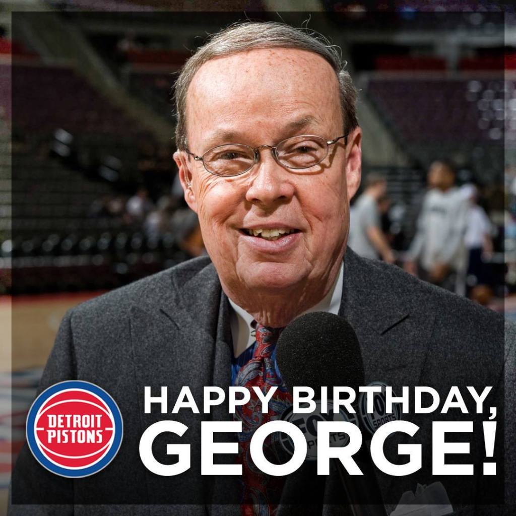 Join us in wishing a Happy Birthday to the legendary George Blaha!  