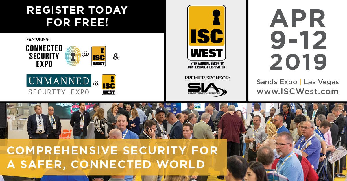 ISC West is the largest converged security industry trade show in the U.S. Network with 30,000+ professionals through technologies encompassing everything from access control to unmanned vehicles from 1,000+ brands. Register today for free: iscwest19.com/SDM #ad