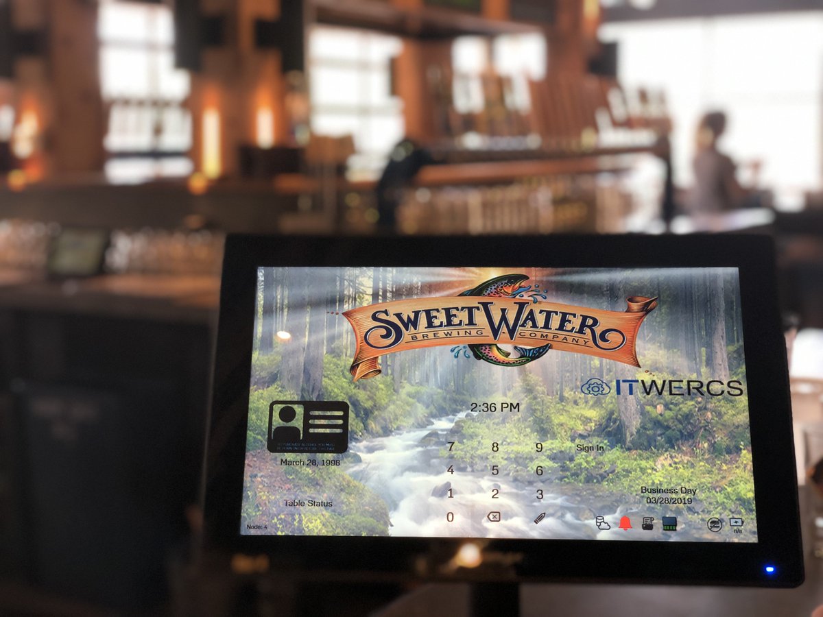 ITWERCS's tweet image. Sweetwater Brewing&apos;s new Taproom and Kitchen, running on ITWERCS.  Full platform installation with POS, Glass Kitchen (KDS) and EMV-enabled tablets.  Contact us to learn how we can help you increase efficiency, save money and harness the power of the Azure cloud.