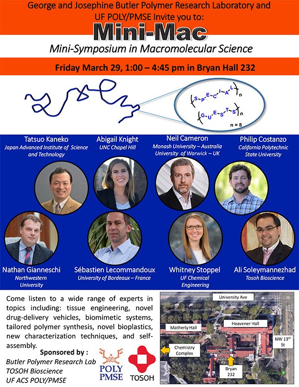 Join us for the @ButlerPolymer Research Lab Mini-Symposium in Macromolecular Science TODAY at 1:00 p.m.