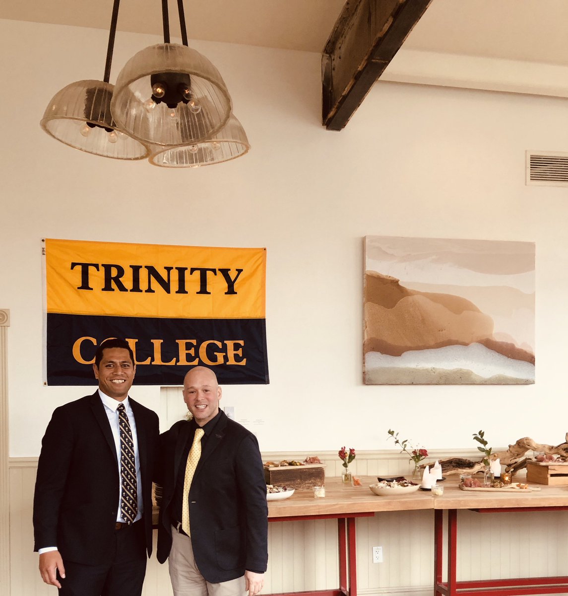 AngelBPerez's tweet image. Welcoming New Bantams in #SanFrancisco with @SDdox - #ClassOf2023