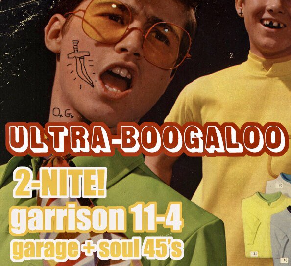 classycraigd's tweet photo. Tonight. Playing the finest in garage and soul and rocknroll all night! #thegarrisonto #garage #45rpm #soul https://t.co/FBxLQBwxLs