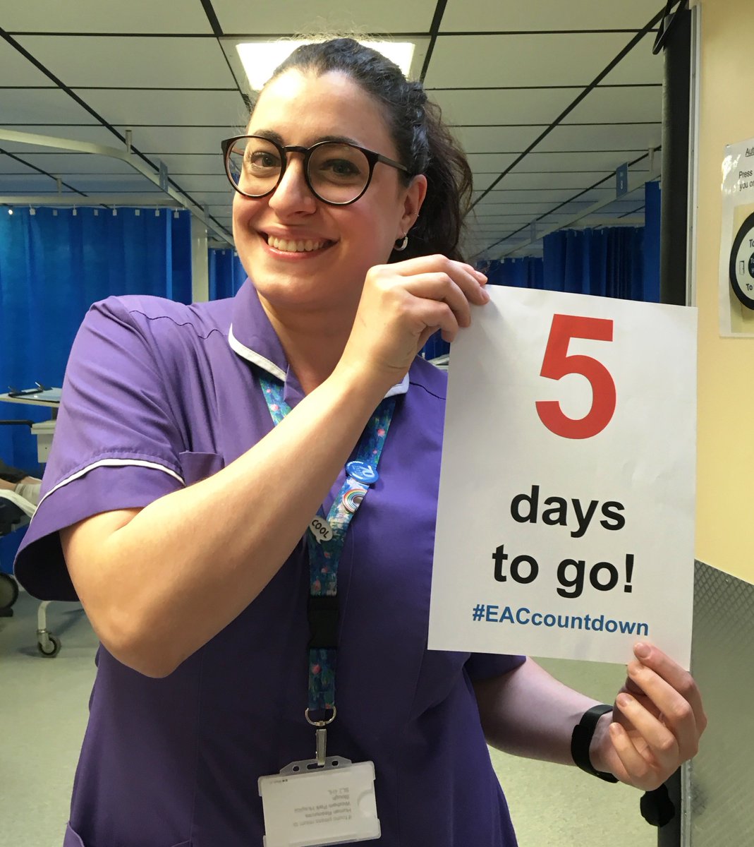FrimleyHealth's tweet photo. Wexham Park equipment assistant Rosa Espinar is looking forward to "a new challenge" in her role when Wexham's A&E moves into the £49m Emergency Assessment Centre on 3 April. Five days to go!
#EACcountdown @seanhardinguk @FHFTnursing @FrimleyHC https://t.co/qF4UGXAblo