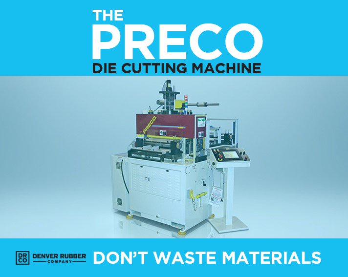 DRUB1234's tweet photo. The Preco #Die_Cutting Machine is unique in its ability to cut material in the most efficient way possible. 
Our skilled employees never lack in quality and attention to detail when using the Preco Die Cutting Machine. Request a quote today!
#rubber #rubber #foam #custom_cut https://t.co/KNbc0KIsmK