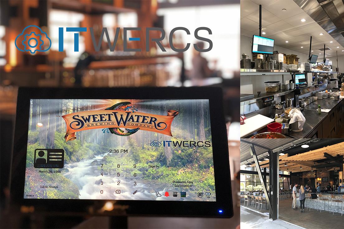 ITWERCS's tweet image. Sweetwater Brewing&apos;s new Taproom and Kitchen, running on ITWERCS.  Full platform installation with POS, Glass Kitchen (KDS) and EMV-enabled tablets.  Contact us to learn how we can help you increase efficiency, save money and harness the power of the Azure cloud.