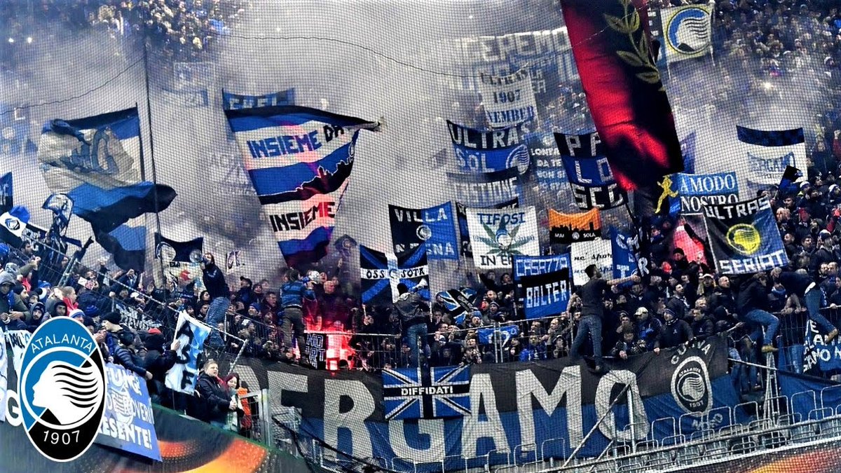 TerracesLife's tweet image. NEW: #Ultras Chants : #Atalanta #Bergamo - See video at: terraces.life/1/fcpb4 

#tifo #ultras #hooligans #casuals #supporters #stadium #terraces #fans #groundhopping #europe #worldwide #awayday #matchday #Calcio #Cori #CoriAtalanta #CoroAtalanta #CurvaNord