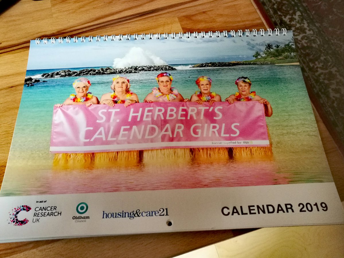 Good Luck to our inspiring St Herbert's Calendar Girls today, you're all amazing women whatever the result #tpasawards19 @Tpasawards2019 @HousingCare21 @OldhamCouncil @StudioG_Oldham #ukhousing #inspiringwomen #housingandhealth