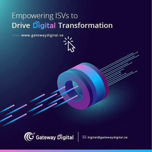 GTWDigitalSE's tweet image. #GatewayDigital partners with top-notch ISVs to drive #DigitalTransformation efforts. Partner with us to leverage our digital transformation services. #DigitalPartner #Innovation #Technology #ISV