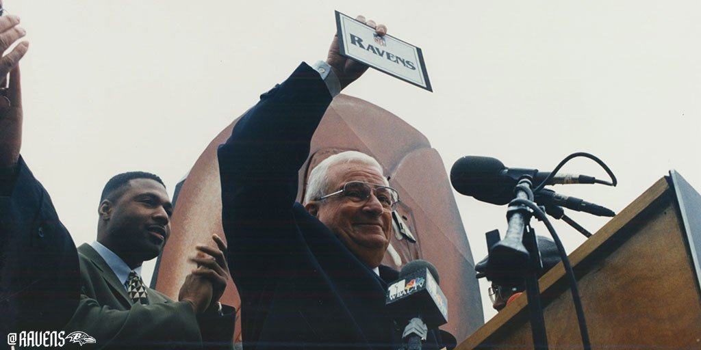 Ravens's tweet image. On this day in 1996, we officially become the Ravens. 

#RavensFlock