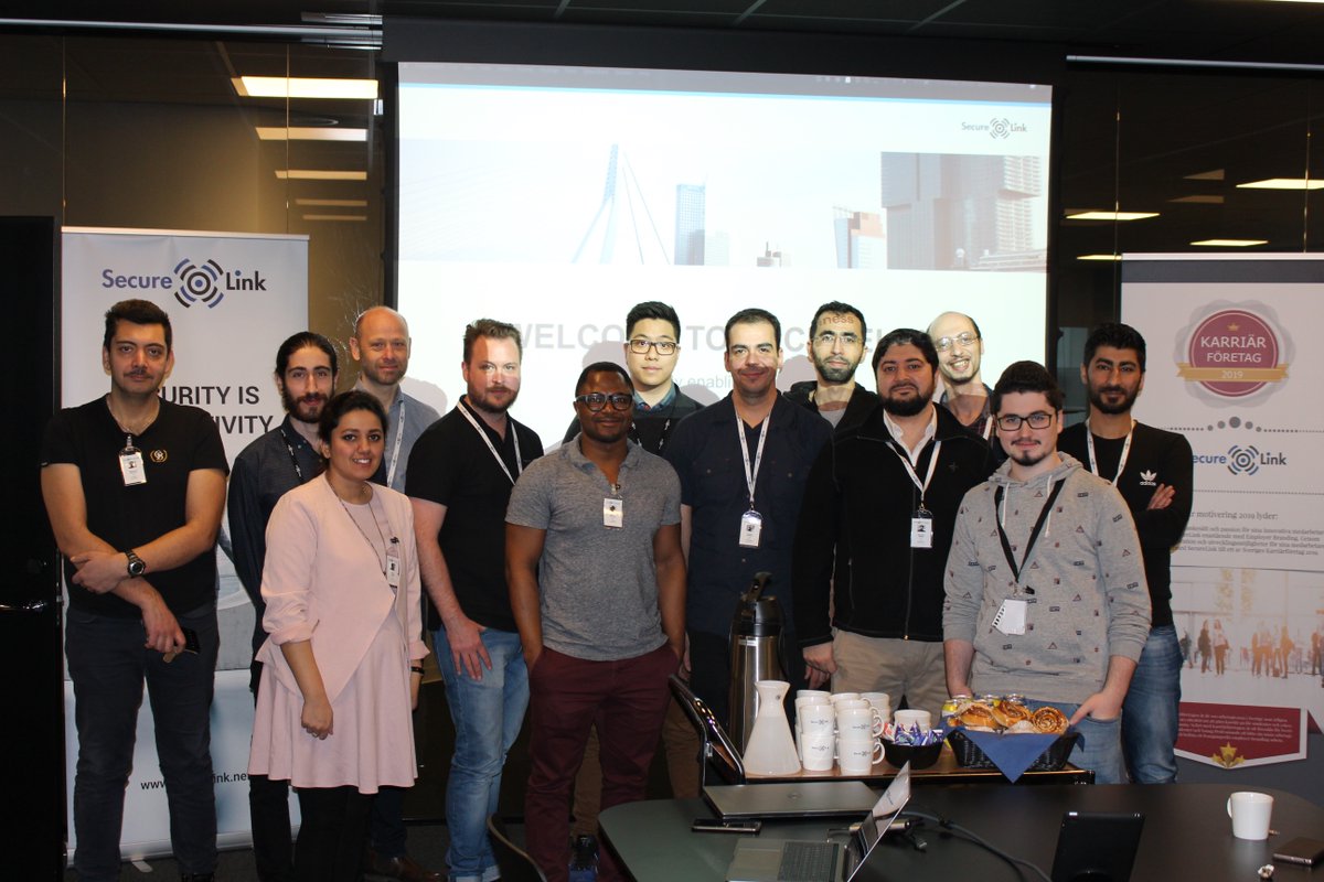 twbhackademy's tweet photo. TWB is thankful for the generosity of SecureLink Sweden &amp; for taking  time out to introduce their company and their hiring processes. The mockup interview conducted during their visit to @jayway by the operations team  made a significant impact on the @twbhackademy https://t.co/8MB11RKrbk