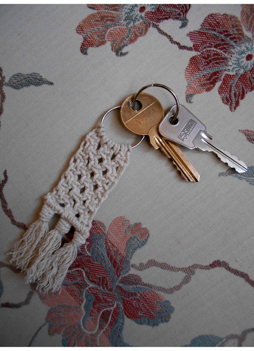 PrettyHops_Jump's tweet photo. Excited to share the latest addition to my #etsy shop: Macrame keyring, Bohemian Decor, Hanging Decor https://t.co/zpcQ99Z4XU #art #macramekeyring #bohemiandecor #handmadegift #giftforwomen #freeshippingworldwide #womaninbiz #wnukrt #artisanuk #atsocialmedia https://t.co/ZVOx5J7Oof