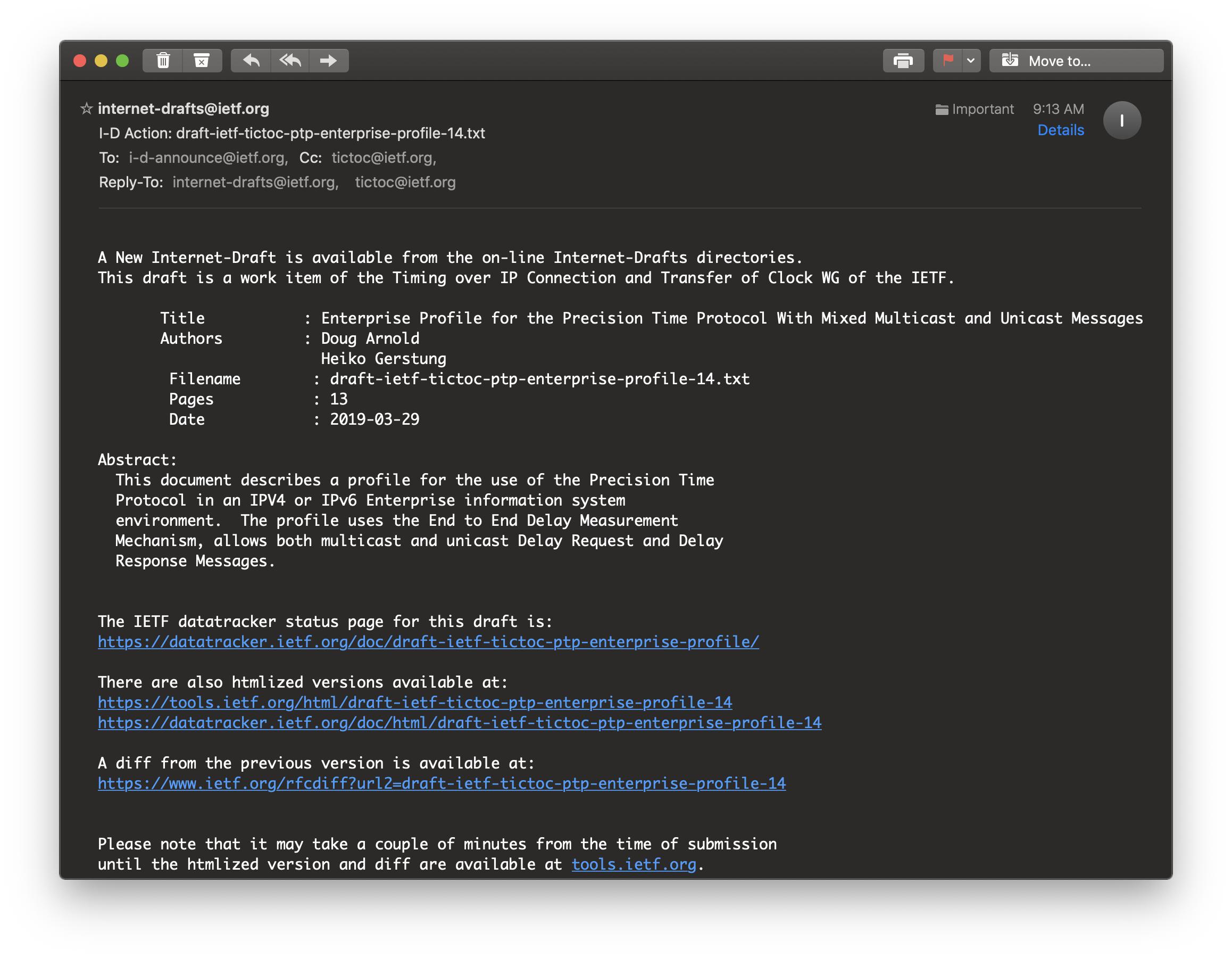 Tim Gossett Macos Mojave Dark Mode Monospace Font For Plain Text Email In Mail Is My Jam Right Now T Co Sx33rdzm9i Twitter