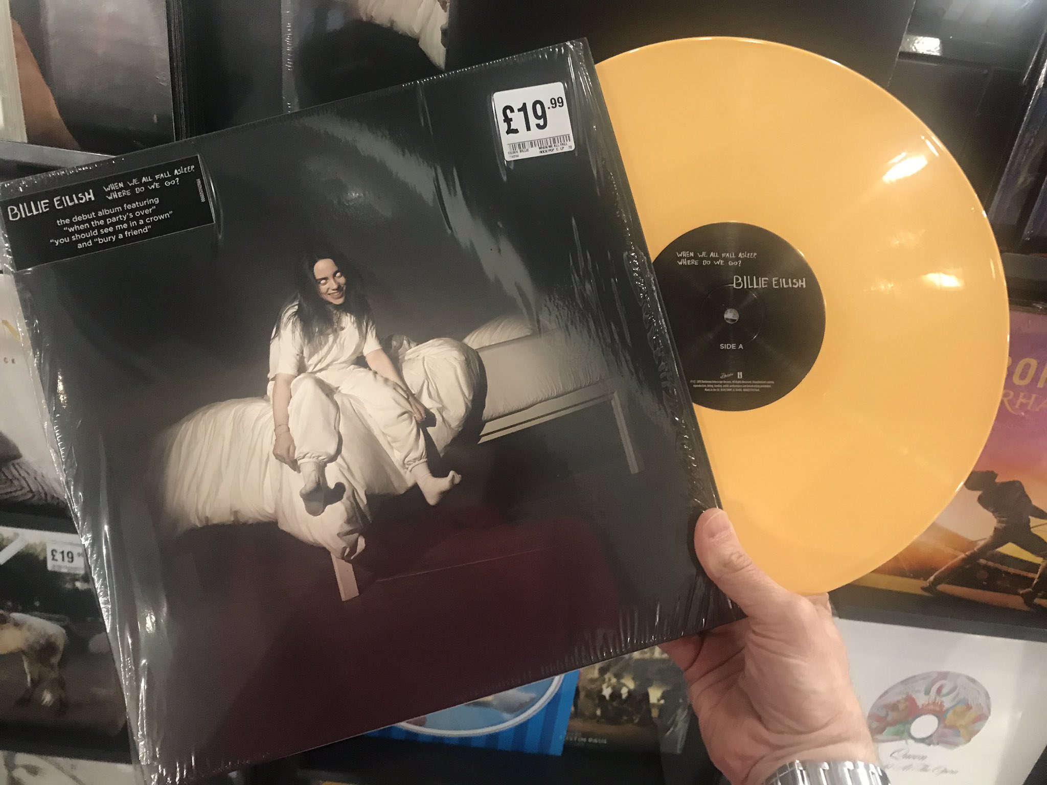 billie eilish t shirt hmv