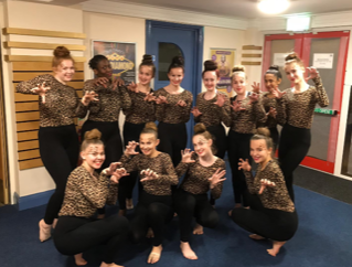 Principal_DSTC's tweet photo. Dancers representing DSTC at The Stag Theatre 'Chance2Dance' Schools Special Performance Last Night. They performed beautifully to a packed audience. Well done to the girls and their inspiring teacher Miss Wright. https://t.co/iAifvH2anT