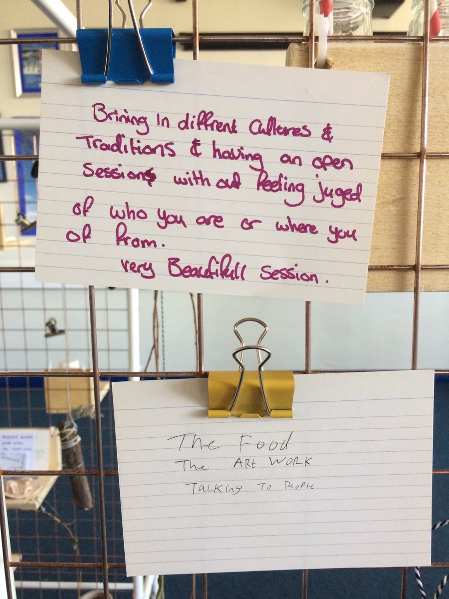 Excellent 2nd day of Assembling Dialogues for <a href="/re_connections/">Re:connections</a> Wonderful hospitality from community members alongside clay as food and other <a href="/kayewinwood/">Kaye Winwood</a> and Jieling Xiao delights. A real taste of #LeeBank