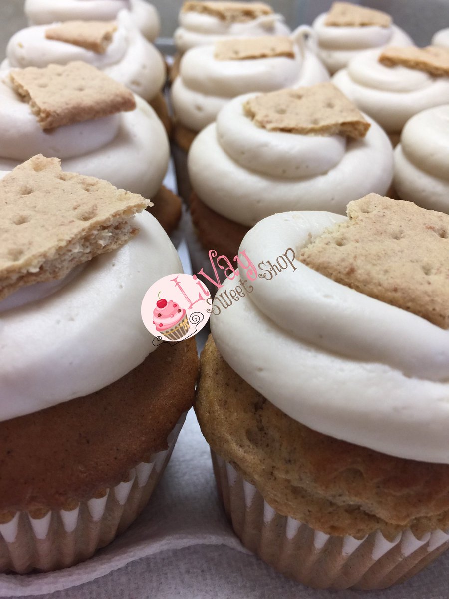 Sweet Potato 🍠 cupcakes #cupcakes #livaysweetshop