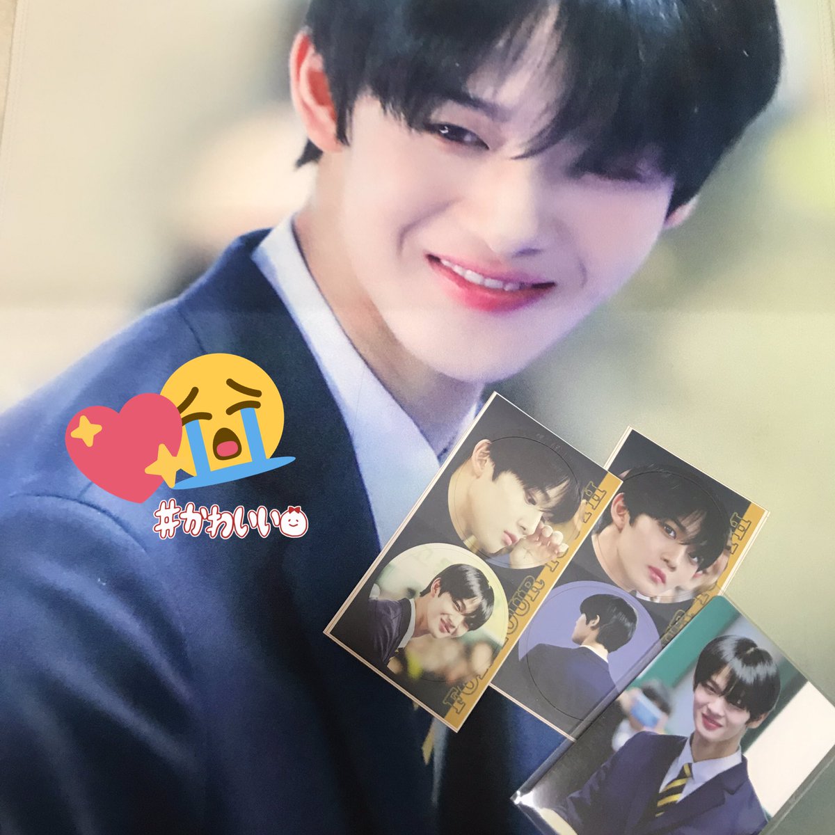trhk___sei's tweet photo. @4YOURYOUTH 님 
오늘 슬로건 도착했어요.
이렇게 귀여운 슬로건을 만들어 주셔서 감사합니다😭♥️♥️ 잘 쓸게요!!!

@pxxj_ 님
別垢から失礼します。お忙しい中、お取り纏め本当に有難う御座います。可愛いスローガンを手に入れれて幸せです！有難うございました（ ;  ; ） https://t.co/svwyfsQCOx
