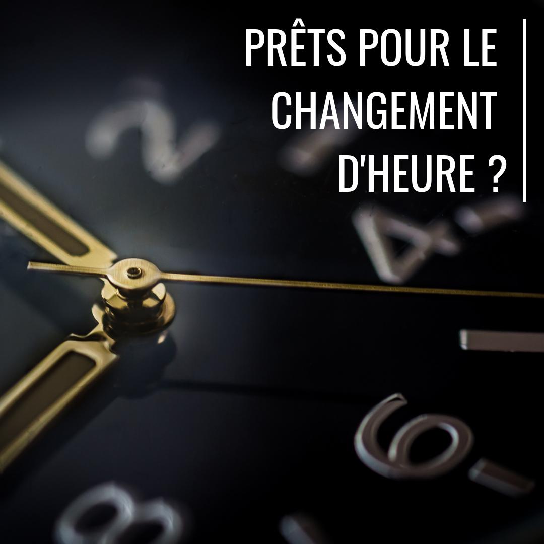 Ce n'est pas parce que nous perdons une heure qu'il ne faut pas prendre une heure pour prendre soin de soi ! #kinedo #bienetre