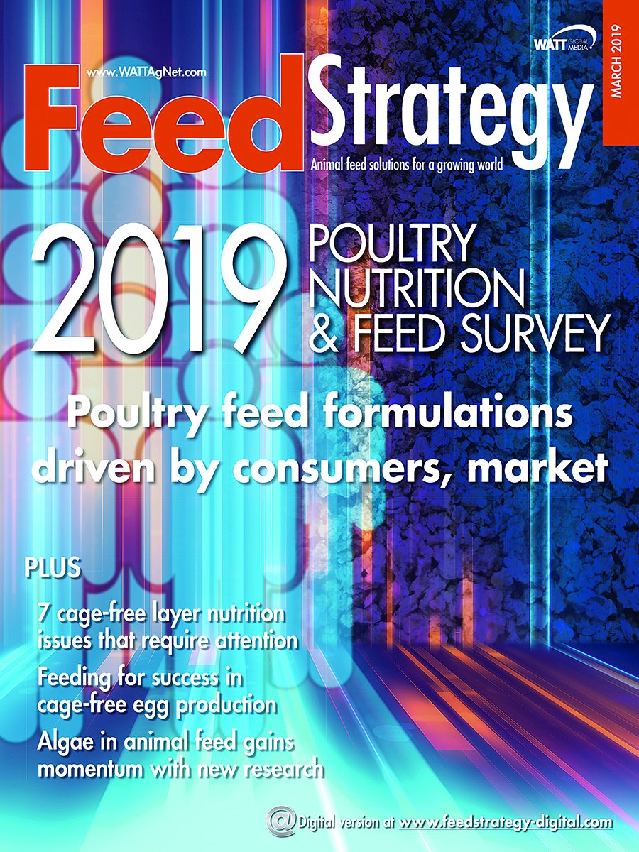 JackieRoembke's tweet photo. In case you missed it... Check out Feed Strategy's March 2019 issue: https://t.co/sxYH7LrS01 This issues features the results of WATT's annual Poultry Feed & Nutrition Survey and focuses on cage-free layer #nutrition. #FeedStrategy https://t.co/TisKgjgEli