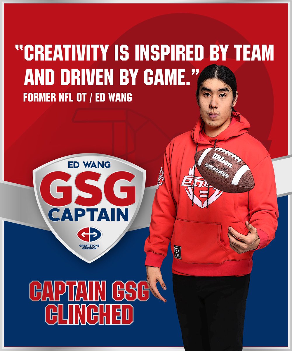GSG_FOOTBALL's tweet photo. 💭“Football is one really the only sport where you must really work as a team. From those plays called by coach, our kids can learn to think, communicate, learn and then have their own ideas on a play. That’s where creativity comes from and why football is a great fun of them.” https://t.co/4GBwFM09p5