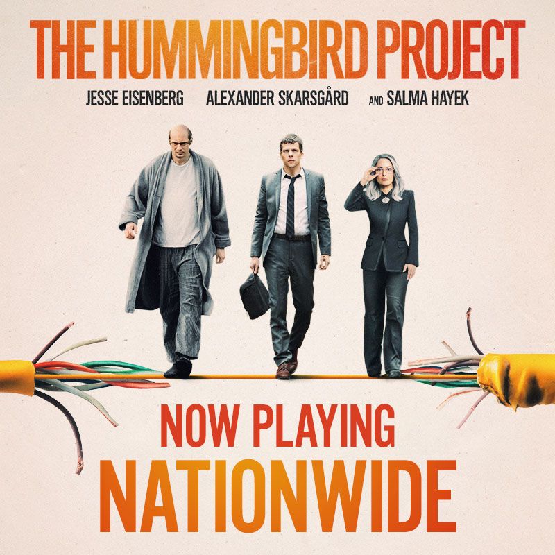 Everything is on the line. #TheHummingbirdProject is now playing nationwide! Find a theater near you: bit.ly/HummingbirdPro…