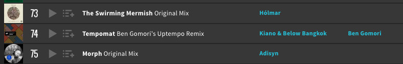 Nice to see my remix of Kiano &amp; Below Bangkok in the <a href="/beatport/">Beatport</a> #DeepHouse Top 100. Take a listen if you like rolling deep house with acid licks beatport.com/track/tempomat…
