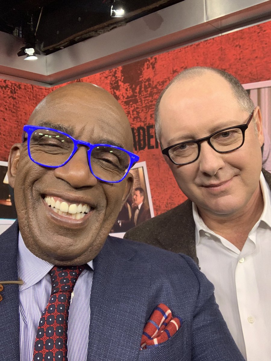 Al Roker On Twitter Just Chatted With Redreddington Of Nbcblacklist James Spader Tonight S 2 Part Episode Is A Hoot A Treasure Hunt With Stacy Keach Https T Co Lc09tviwlt Twitter Al Roker On Twitter Just Chatted With Redreddington Of Nbcblacklist James Spader Tonight S 2 Part Episode Is A Hoot A Treasure Hunt With Stacy Keach Https T Co Lc09tviwlt Twitter