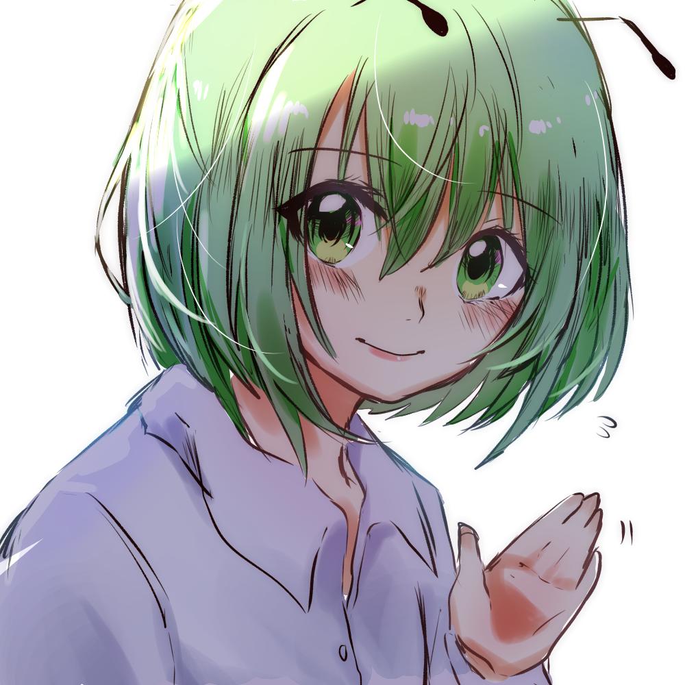 深夜の真剣お絵描き60分一本勝負 リグル ナイトバグ 隠れて付き合ってる 萌乃 アネのイラスト