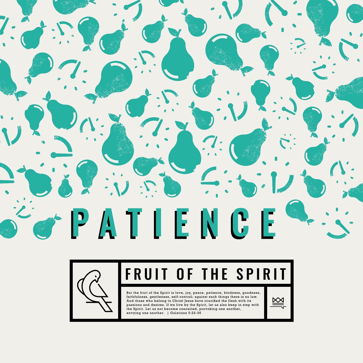 Patience another fruit of the Spirit🍐