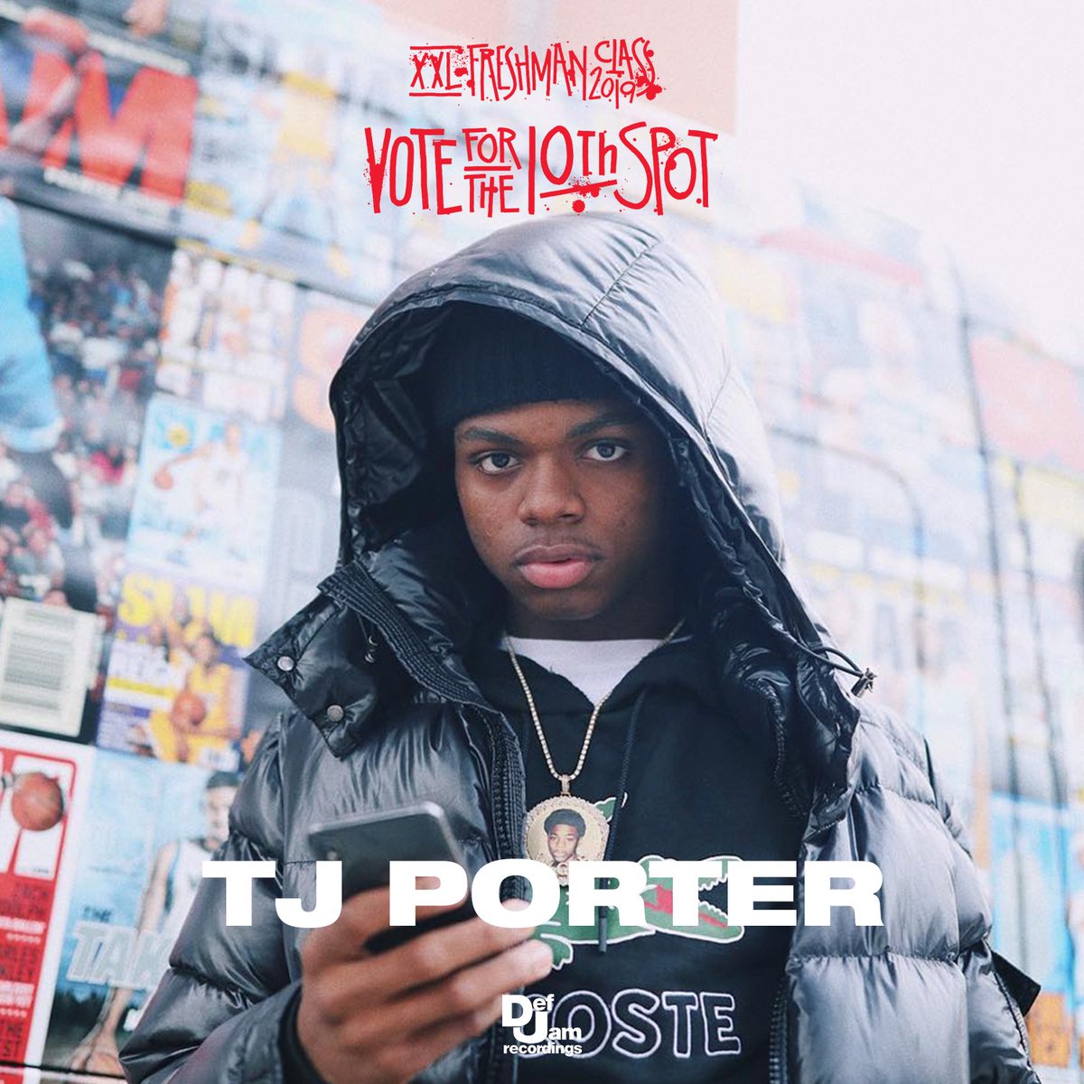 defjam's tweet photo. Don't forget to vote for the @XXL 2019 10th spot 

@bobbysessions 
@DaniLeigh 
@TjPorter 

https://t.co/5BQlUaUAg0 https://t.co/I1B1NvO1iq