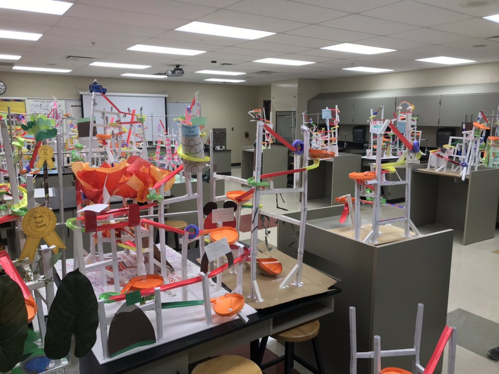 EvanAyers7's tweet photo. Every day, I’m blown away by the curious, creative, and innovative minds of 6th graders.

-Official Roller Coaster Judge https://t.co/nawdo24lgk