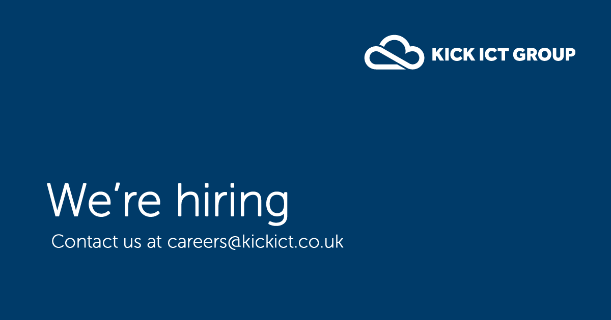 TalonSolutions's tweet photo. We are an expanding organisation and as such, we're looking for talented people to join our team.

If you feel you can contribute to our success and you have the relevant expertise, take a look at our careers page https://t.co/8QKV4L3vPf &amp; email your CV to careers@kickict.co.uk! https://t.co/MQC9FMX0J1
